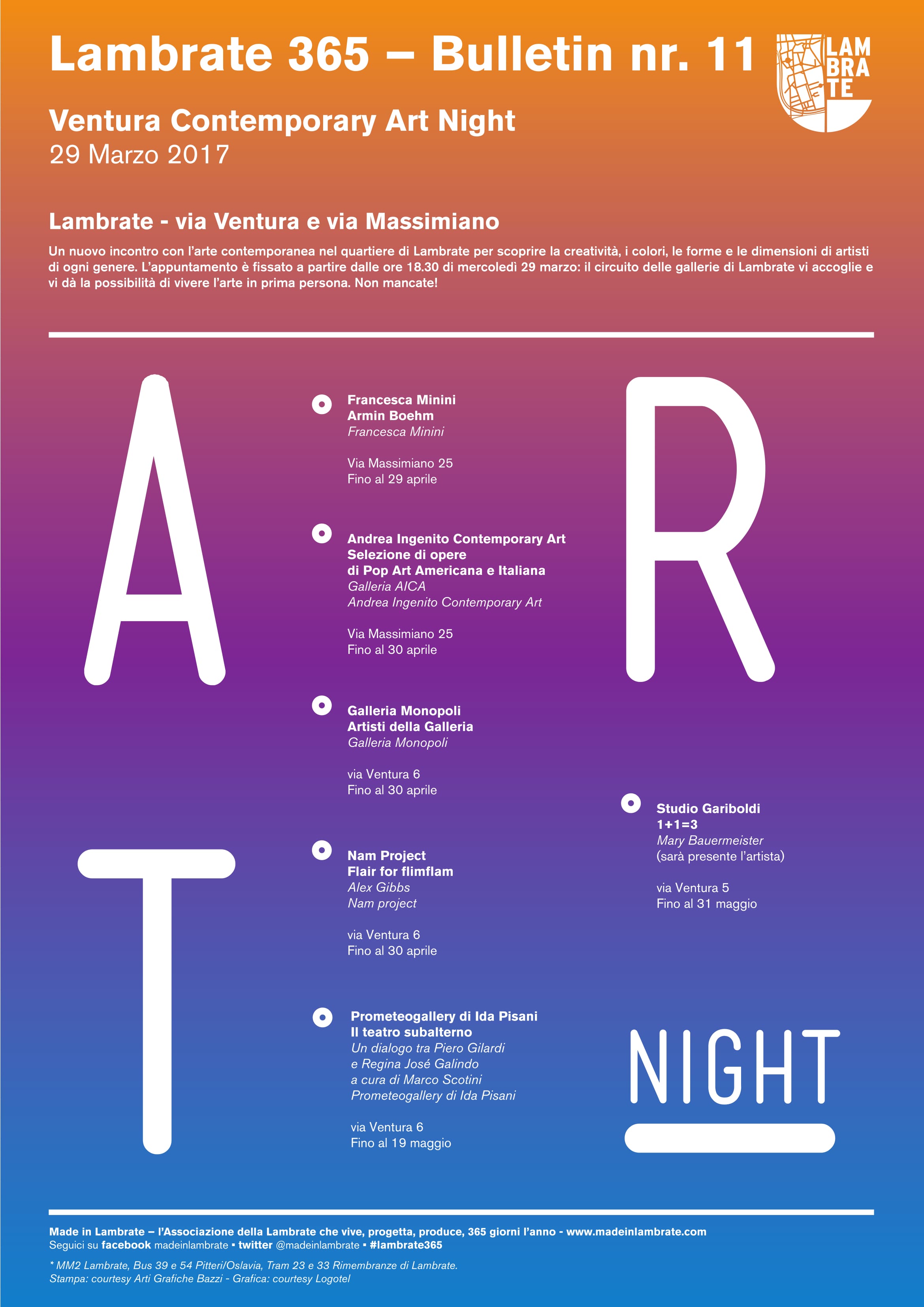 Ventura Contemporary Art Night - vol. 11